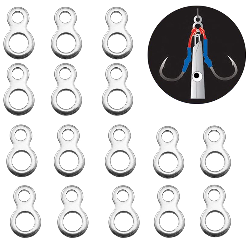 Fishing Lure Accessories - 스테인레스 스틸 낚시 솔리드 링 바다