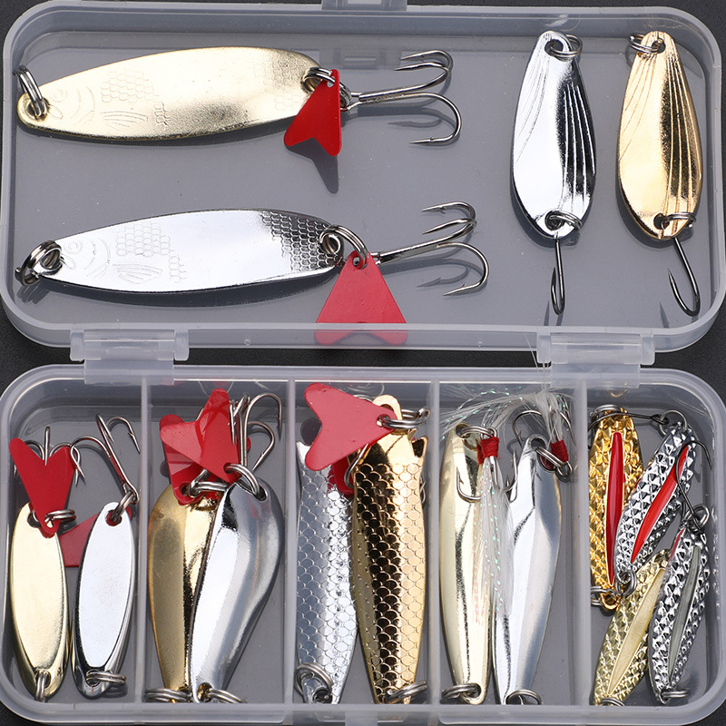 Fishing Lure Spoon - 낚시 루어 키트 16종 세트 트롤링