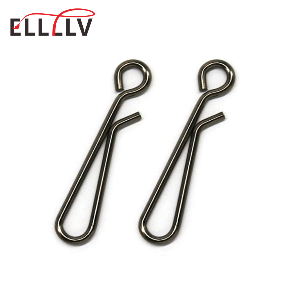 Fishing Lure Accessories - 100pcs 바닷물 낚시 스테인레스 스틸 오픈