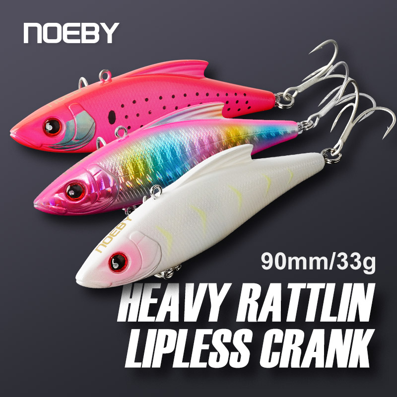 Fishing Lure Crankbait - 노이비 3피스 90mm 33g 싱킹 바이브