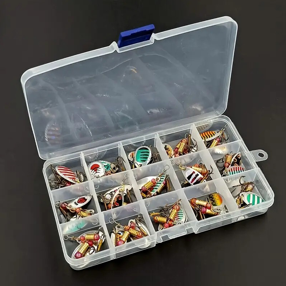 Fishing Lure Spoon - 30개 금속 스푼 스피너 낚시 루어