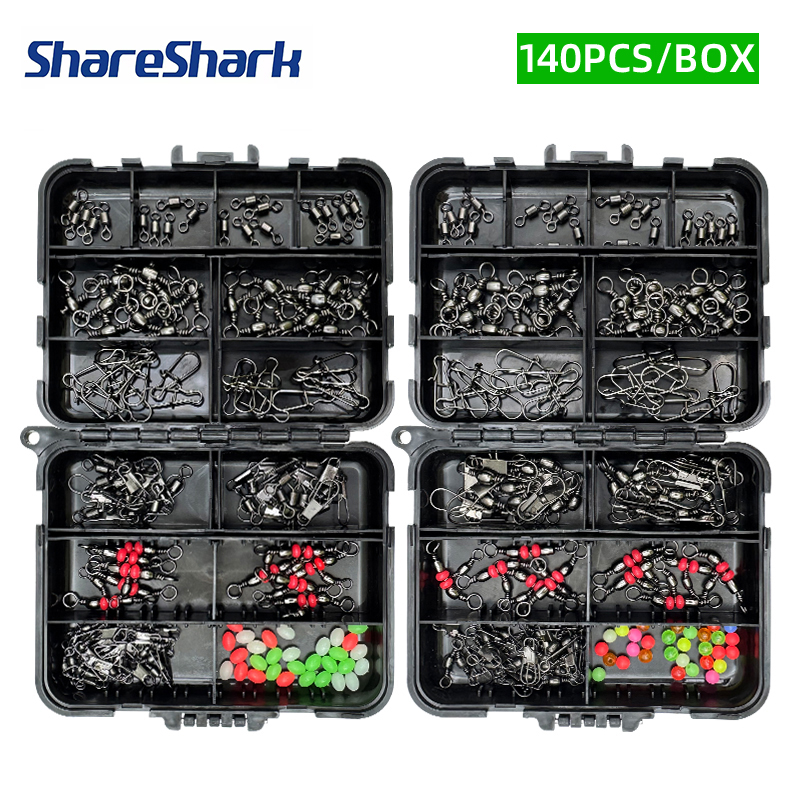 ShareShark 140종 낚시 액세서리 세트, 루어 - Fishing Lure Box 리뷰 및 가격