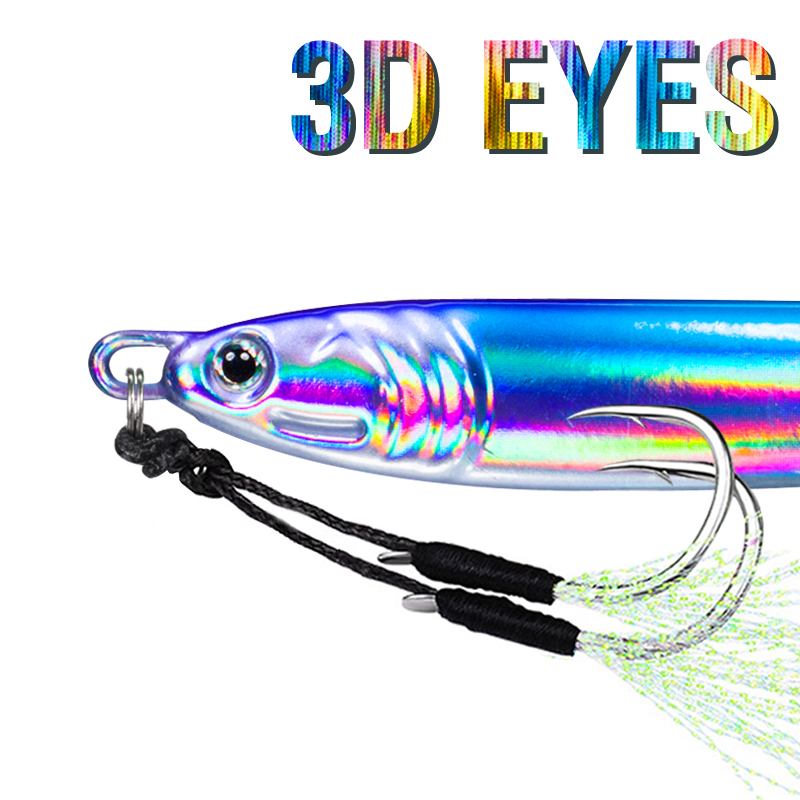 7Pcs 40g 60g 80g 100g 빛나는 빠른 지 - Fishing Lure Spoon 리뷰 및 가격