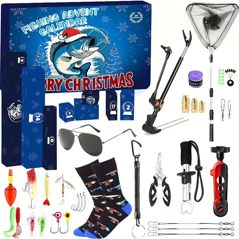 남성용 낚시 어드벤트 캘린더 2025, 루어 액세서리  - Fishing Lure Accessories 리뷰 및 가격
