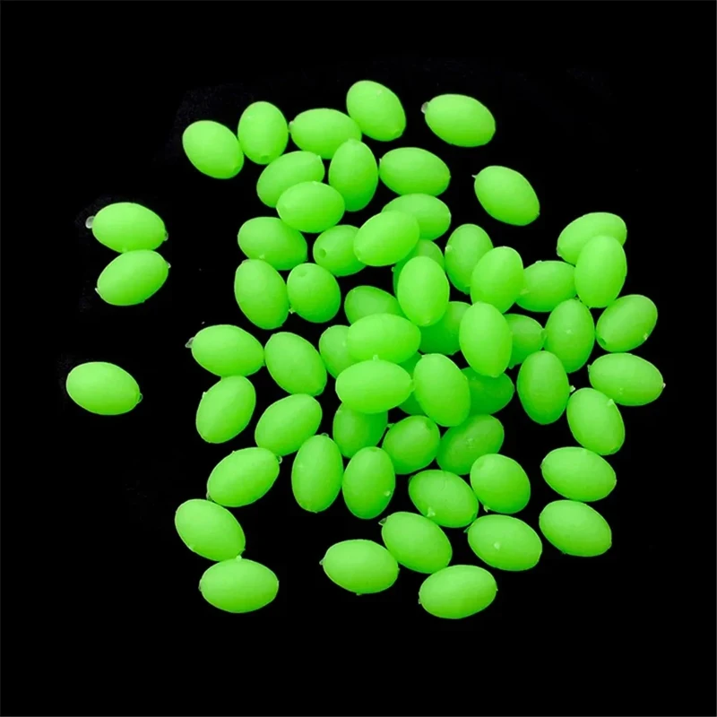 375개/세트 야광 낚시용 하드 비즈 소프트 웜 야광  - Fishing Lure Soft Plastic 리뷰 및 가격